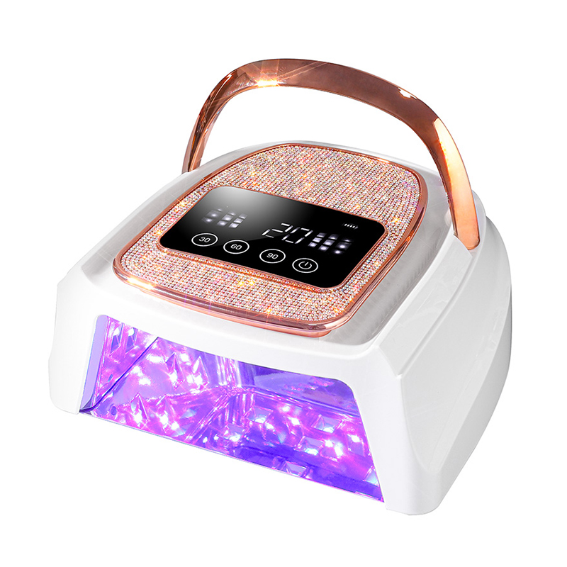 Cara menyelesaikan kelip lampu kuku LED UV